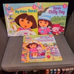 Dora books - set of 3